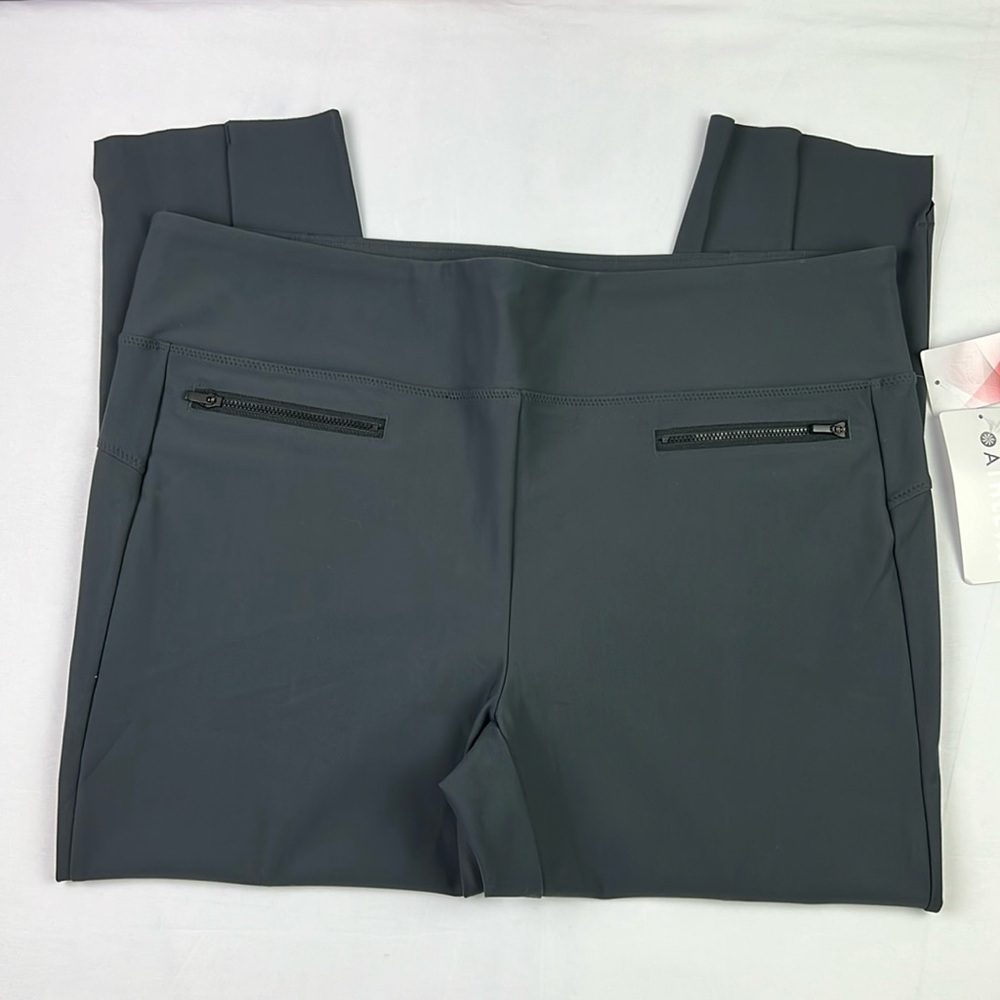 Athleta Ankle Cropped Pants in Dark Gray